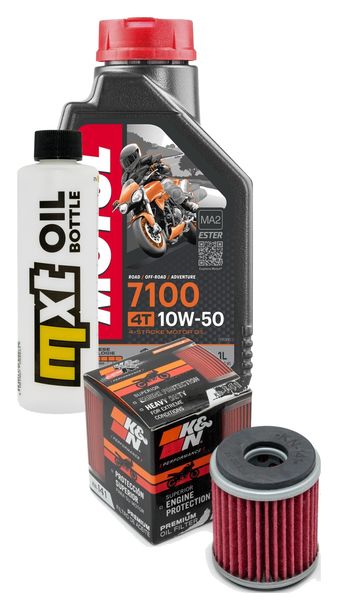 Inspektionspaket 1L 10W-50 + Ölfilter für Yamaha WR F YZ 450 ccm Bj. 2009 - 2015