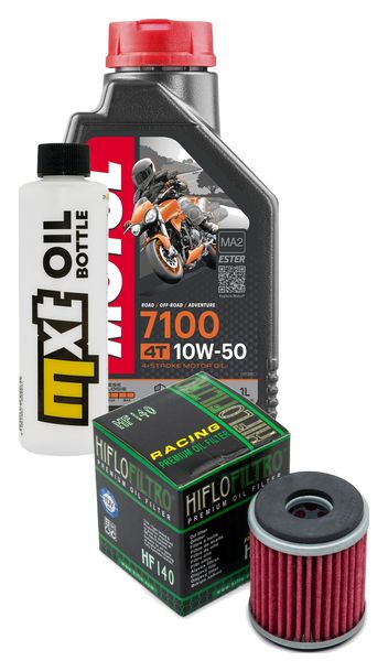Inspektionspaket 1L 10W-50 + Ölfilter für Yamaha WR F YZ 450 ccm Bj. 2009 - 2015