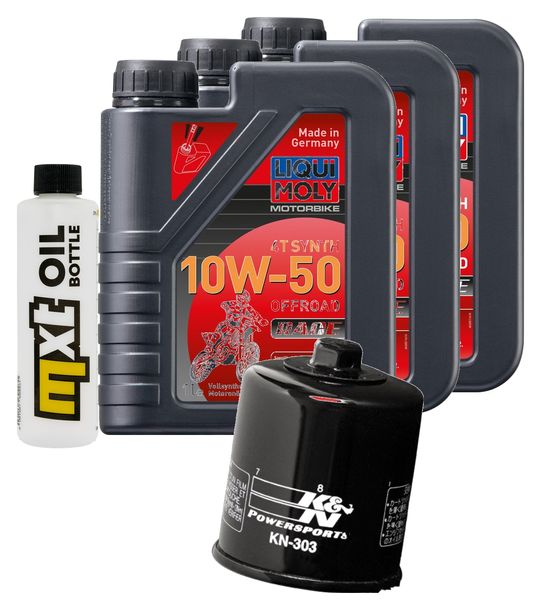 Paquete de inspección 3L 10W-50+filtro de aceite para Yamaha XJ S Diversion 600 ccm Año 1991