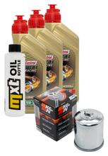 Paquete de inspección 3L 10W-50+filtro de aceite para Yamaha XJ S Diversion 600 ccm Año 1992 - 1993
