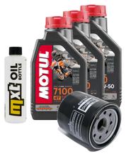 Paquete de inspección 3L 10W-50+filtro de aceite para Yamaha XJ S Diversion 600 ccm Año 1992 - 1993