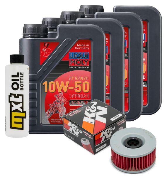 Inspektionspaket 4L 10W-50 + Ölfilter für Yamaha XJ S Diversion 900 ccm Bj. 1994