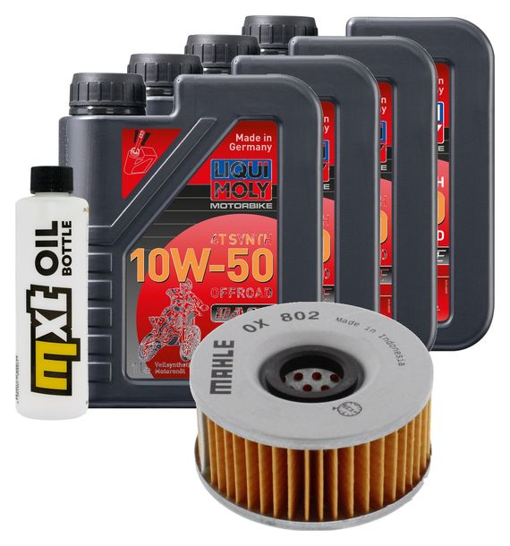 Inspektionspaket 4L 10W-50 + Ölfilter für Yamaha XJ S Diversion 900 ccm Bj. 1994