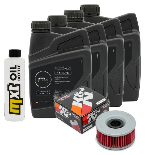 Inspektionspaket 4L 10W-50 + Ölfilter für Yamaha XJ S Diversion 900 ccm Bj. 1994