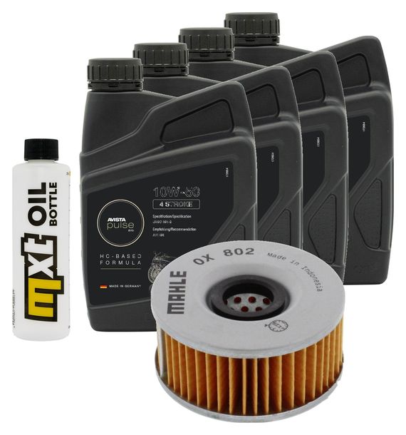Inspektionspaket 4L 10W-50 + Ölfilter für Yamaha XJ S Diversion 900 ccm Bj. 1994