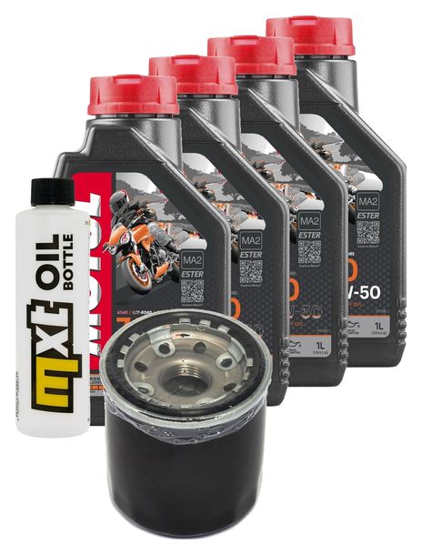 Inspektionspaket 4L 10W-50 + Ölfilter für Yamaha XJ S Diversion 900 ccm Bj. 1994