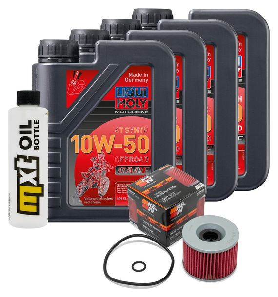 Inspektionspaket 4L 10W-50 + Ölfilter für Yamaha XJR 1300 ccm Bj. 1999