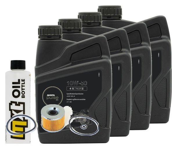 Inspektionspaket 4L 10W-50 + Ölfilter für Yamaha XJR 1300 ccm Bj. 1999