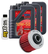 Paquete de inspección 3L 10W-50+filtro de aceite para Yamaha XT E 600 ccm Año 1998 - 1999