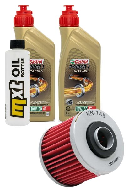 Inspektionspaket 2L 10W-50 + Ölfilter für Yamaha XV Virago S 125 ccm Bj. 2000 - 2002