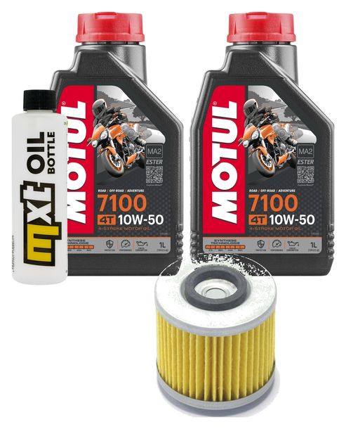Inspektionspaket 2L 10W-50 + Ölfilter für Yamaha XV Virago S 125 ccm Bj. 2000 - 2002