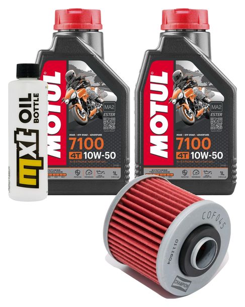 Inspektionspaket 2L 10W-50 + Ölfilter für Yamaha XV Virago S 125 ccm Bj. 2000 - 2002
