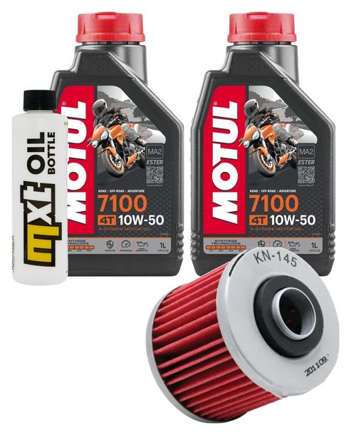 Inspektionspaket 2L 10W-50 + Ölfilter für Yamaha XV Virago S 125 ccm Bj. 2000 - 2002