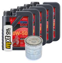Inspektionspaket 5L 10W-50 + Ölfilter für Yamaha XV Wild Star 1600 ccm Bj. 2003 - 2004