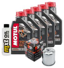 Inspection package 5L 10W-50 + oil filter for Yamaha XV A Midnight Star 1900 ccm Year 2008 - 2010