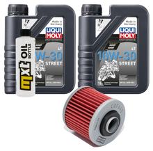 2L 10W-30 Inspection Package+ oil filter for Yamaha XV Virago S 250 ccm Year 1991 - 1996