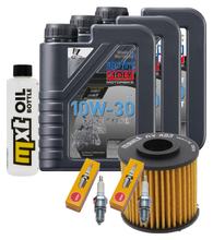 Pacchetto di ispezione 3L 10W-30 + filtro olio + 2x candela per Yamaha XV Virago 535 ccm Anno 1988 - 1995