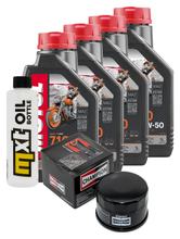 Inspectie pakket 4L 20W-50 + oliefilter voor Yamaha XVS 1300 ccm Baujaar 2007 - 2008