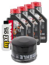 Inspectie pakket 4L 20W-50 + oliefilter voor Yamaha XVS 1300 ccm Baujaar 2007 - 2008