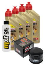 Pacchetto di ispezione 4L 20W-50+filtro olio per Yamaha XVS 1300 ccm Anno 2007 - 2008