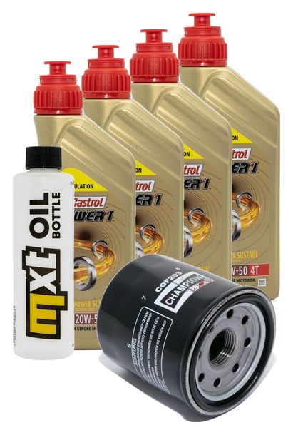 4L 20W-50 inspection package+ oil filter for Yamaha XVS 1300 ccm Year 2009