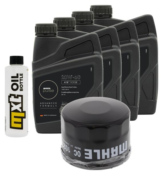 Inspektionspaket 4L 20W-50 + Ölfilter für Yamaha XVS 1300 ccm Bj. 2009