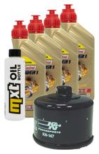 Inspectiepakket 4L 20W-50 + Oliefilter voor Yamaha XVS 1300 ccm Bj. 2009