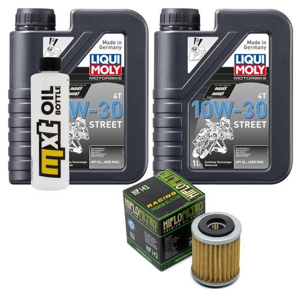 Inspektionspaket 2L 10W-30 + Ölfilter für Yamaha YZ F 400 ccm Bj. 1998 - 1999