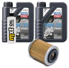 Inspectiepakket 2L 10W-30 + Oliefilter voor Yamaha YZ F 400 ccm Bj. 1998 - 1999
