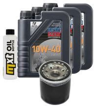 Inspection package 3L 10W-40 + oil filter + 4x spark plug for Yamaha YZF-R1 1000 ccm Year 2000 - 2001