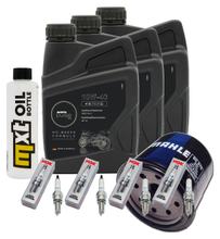 Inspection package 3L 10W-40 + oil filter + 4x spark plug for Yamaha YZF-R1 1000 ccm Year 2002 - 2003