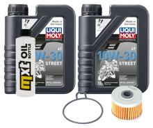 Inspectiepakket 2L 10W-30 + Oliefilter voor Honda TRX EX X SporTrax 400 ccm