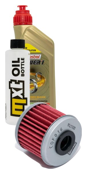 Inspektionspaket 1L 10W-40 + Ölfilter für Honda TRX ER R SporTrax 450 ccm