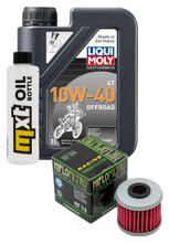 1L 10W-40 inspection package+ oil filter for Honda TRX ER R SporTrax 450 ccm