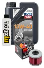 Inspectiepakket 1L 10W-40 + Oliefilter voor Honda TRX ER R SporTrax 450 ccm