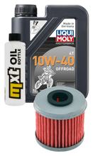 Pacchetto di ispezione 1L 10W-40+filtro olio per Honda TRX ER R SporTrax 450 ccm