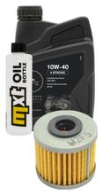 Paquet d'inspection 1L 10W-40+filtre à huile pour Honda TRX ER R SporTrax 450 ccm