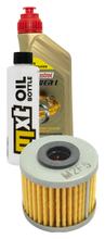 Inspectiepakket 1L 10W-40 + Oliefilter voor Honda TRX ER R SporTrax 450 ccm