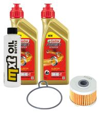 Inspectiepakket 2L 5W-40 + oliefilter voor Honda TRX FourTrax II Recon 200 / 250 cc