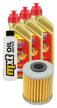 Inspektionspaket 3L 5W-40 + Ölfilter für Honda TRX FourTrax Rancher 350 ccm