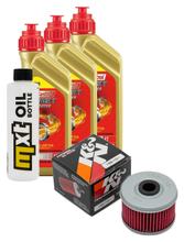 Inspektionspaket 3L 5W-40 + Ölfilter für Honda TRX FourTrax Rancher 350 ccm