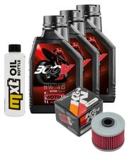 Inspektionspaket 3L 5W-40 + Ölfilter für Honda TRX FourTrax 300 ccm