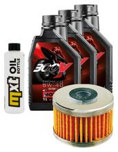 Inspectiepakket 3L 5W-40 + oliefilter voor Honda TRX FourTrax 300 ccm