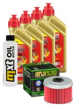 Inspektionspaket 4L 5W-40 + Ölfilter für Honda TRX FourTrax Rancher 420 ccm
