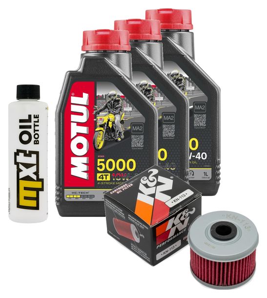 Pacchetto di ispezione 3L 10W-40+filtro olio per Honda TRX FourTrax 400 ccm