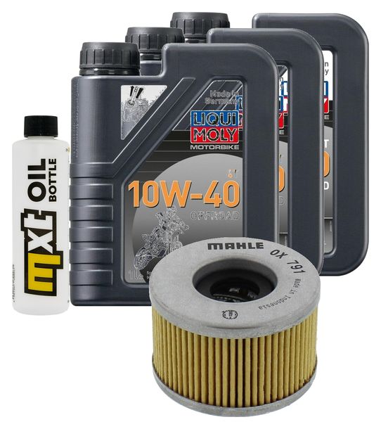 Inspektionspaket 3L 10W-40 + Ölfilter für Honda TRX FourTrax 400 ccm