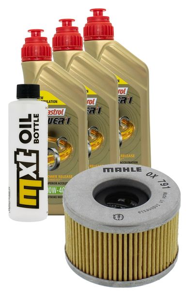 Pacchetto di ispezione 3L 10W-40+filtro olio per Honda TRX FourTrax 400 ccm