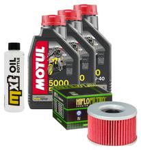 Inspectiepakket 3L 10W-40 + Oliefilter voor Honda TRX FourTrax 400 cc