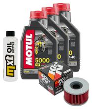 Pacchetto di ispezione 3L 10W-40+filtro olio per Honda TRX FourTrax 400 ccm