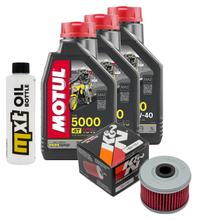 Pacchetto di ispezione 3L 10W-40+filtro olio per Honda TRX FourTrax 400 ccm